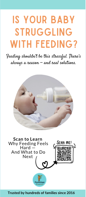 is your baby struggling with feeding brochure